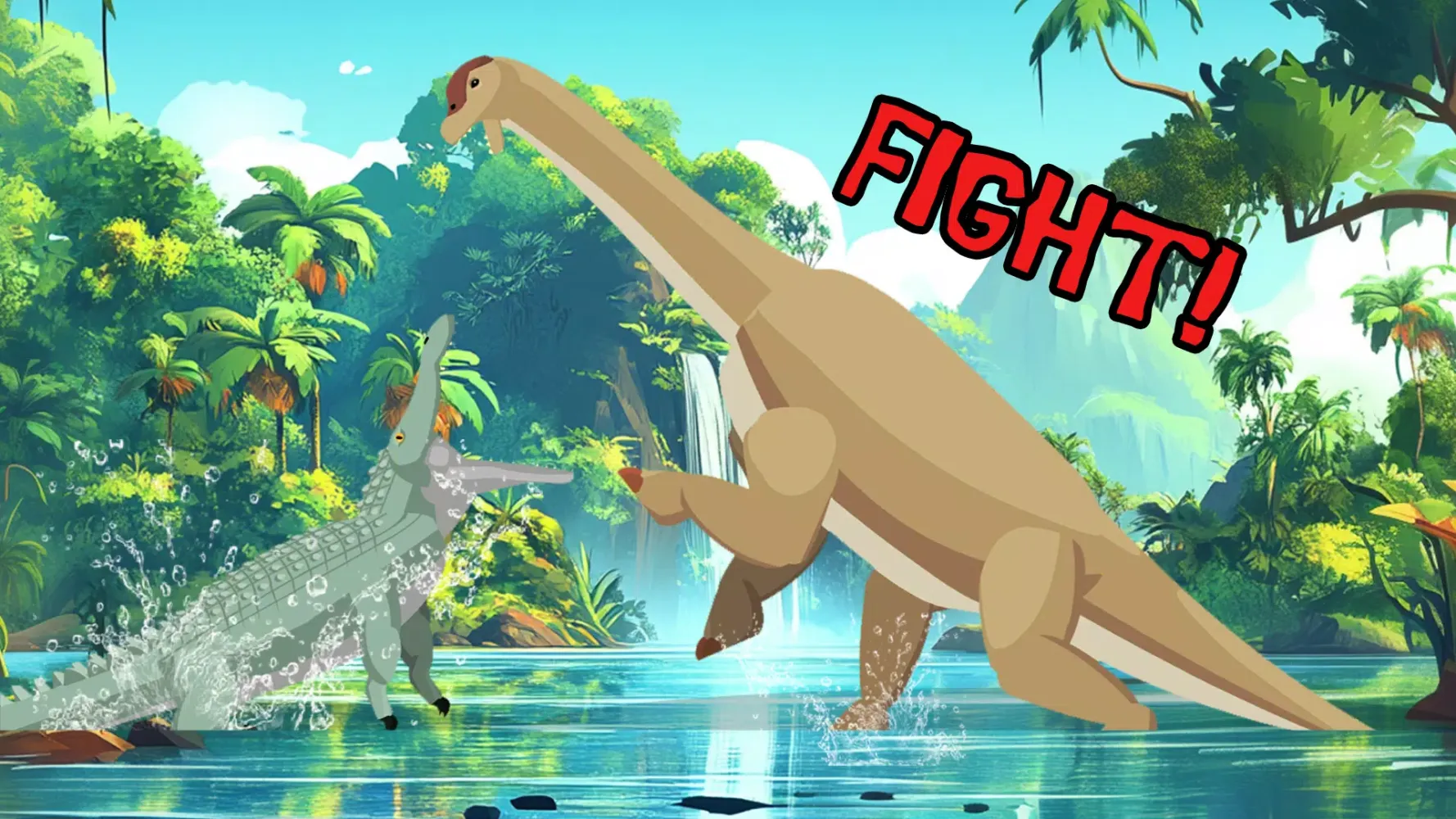 T-Rex Fights Dinosaurs Screenshots
