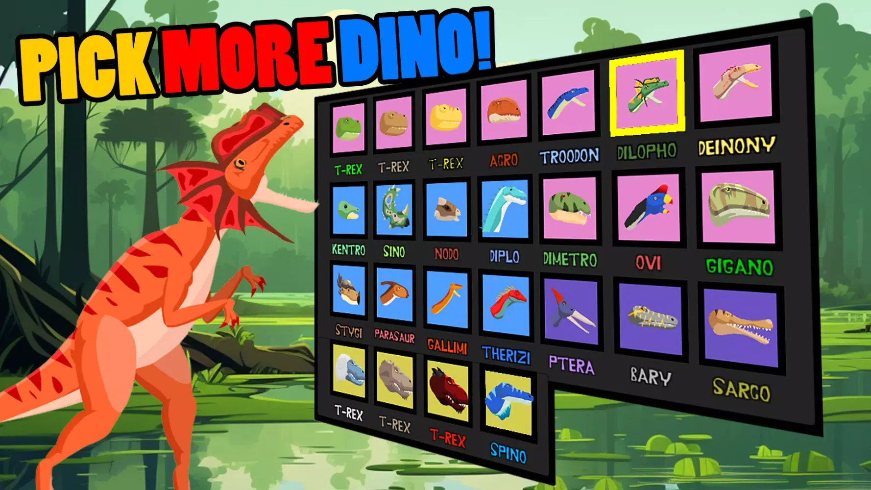 T-Rex Fights More Dinosaurs应用截图