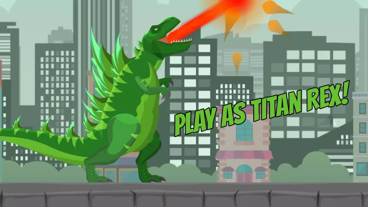 Hybrid Titan Rex: City Rampage应用截图