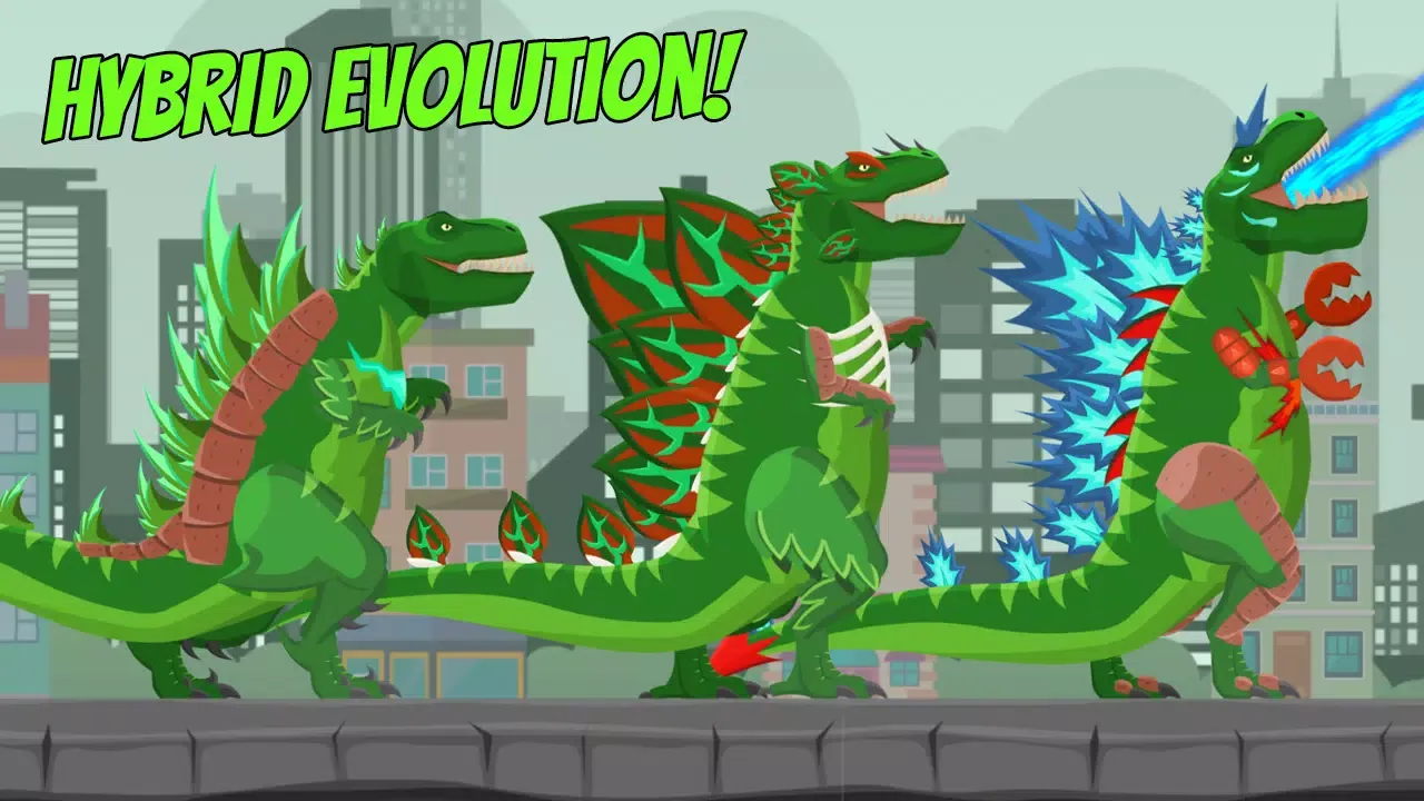 Hybrid Titan Rex: City Rampage应用截图