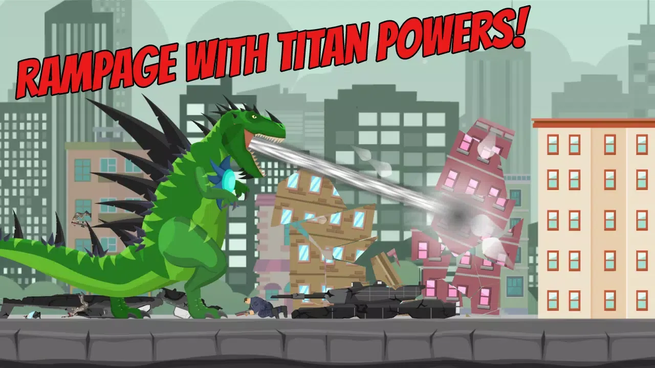 Hybrid Titan Rex: City Rampage应用截图