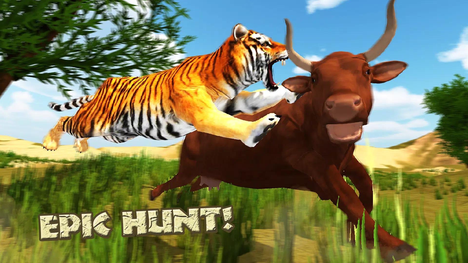 Hungry Tiger Jungle Wild Hunt Screenshots