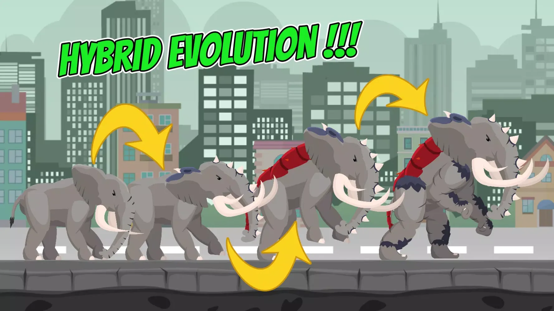 Hybrid Elephant: City Rampage应用截图