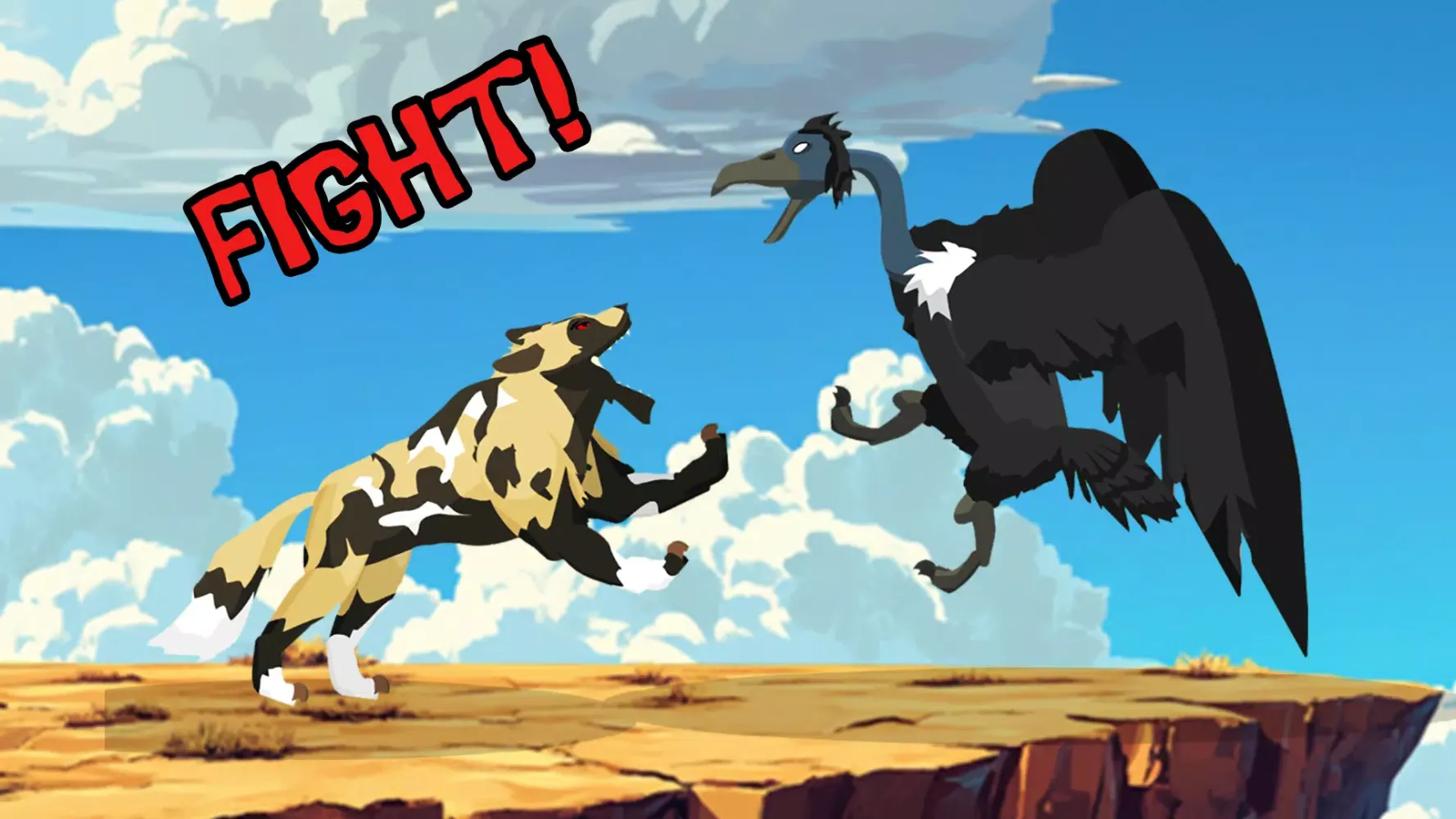 Capturas de pantalla de Lion Fights Savannah Animals