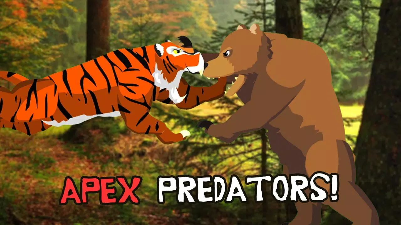ภาพหน้าจอของ Tiger Fights Bear