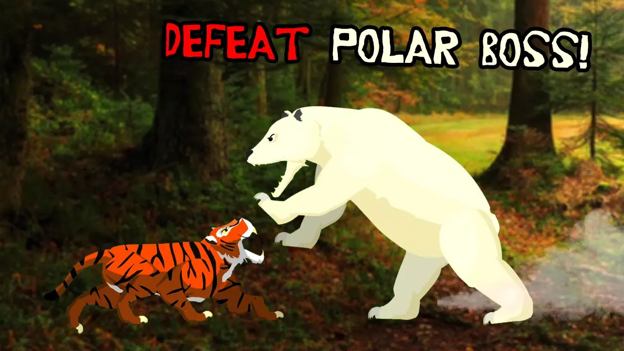 ภาพหน้าจอของ Tiger Fights Bear