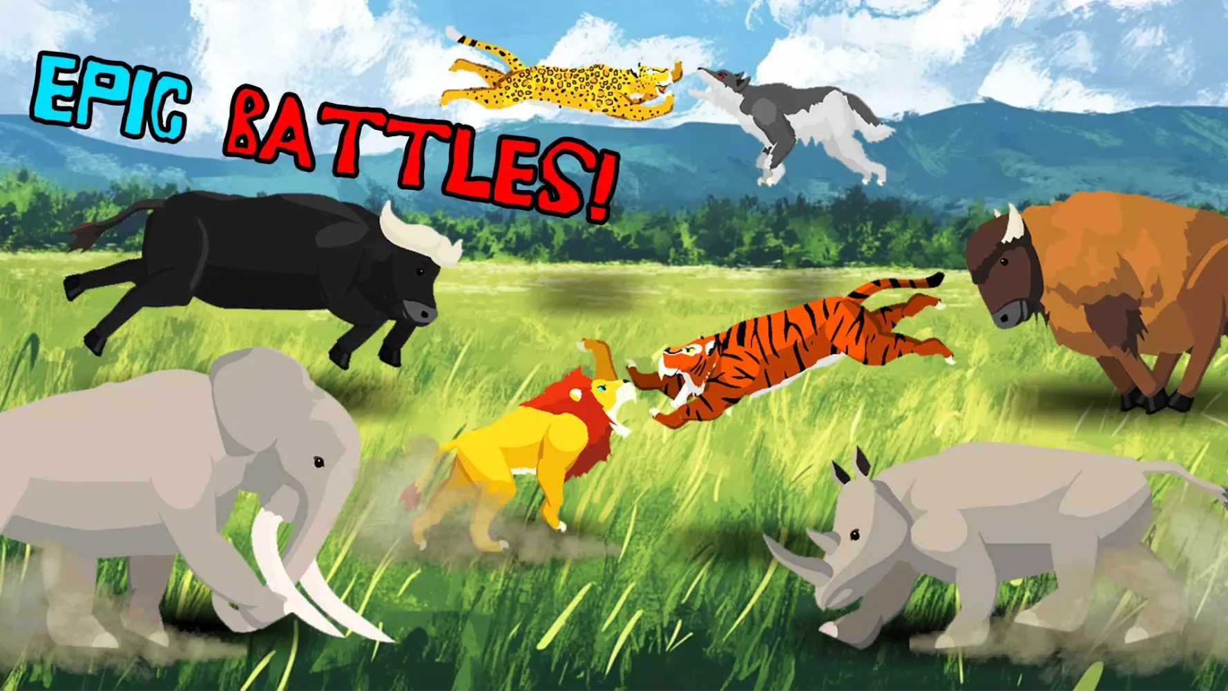 Wild Animals Fight Apex Beasts Screenshots