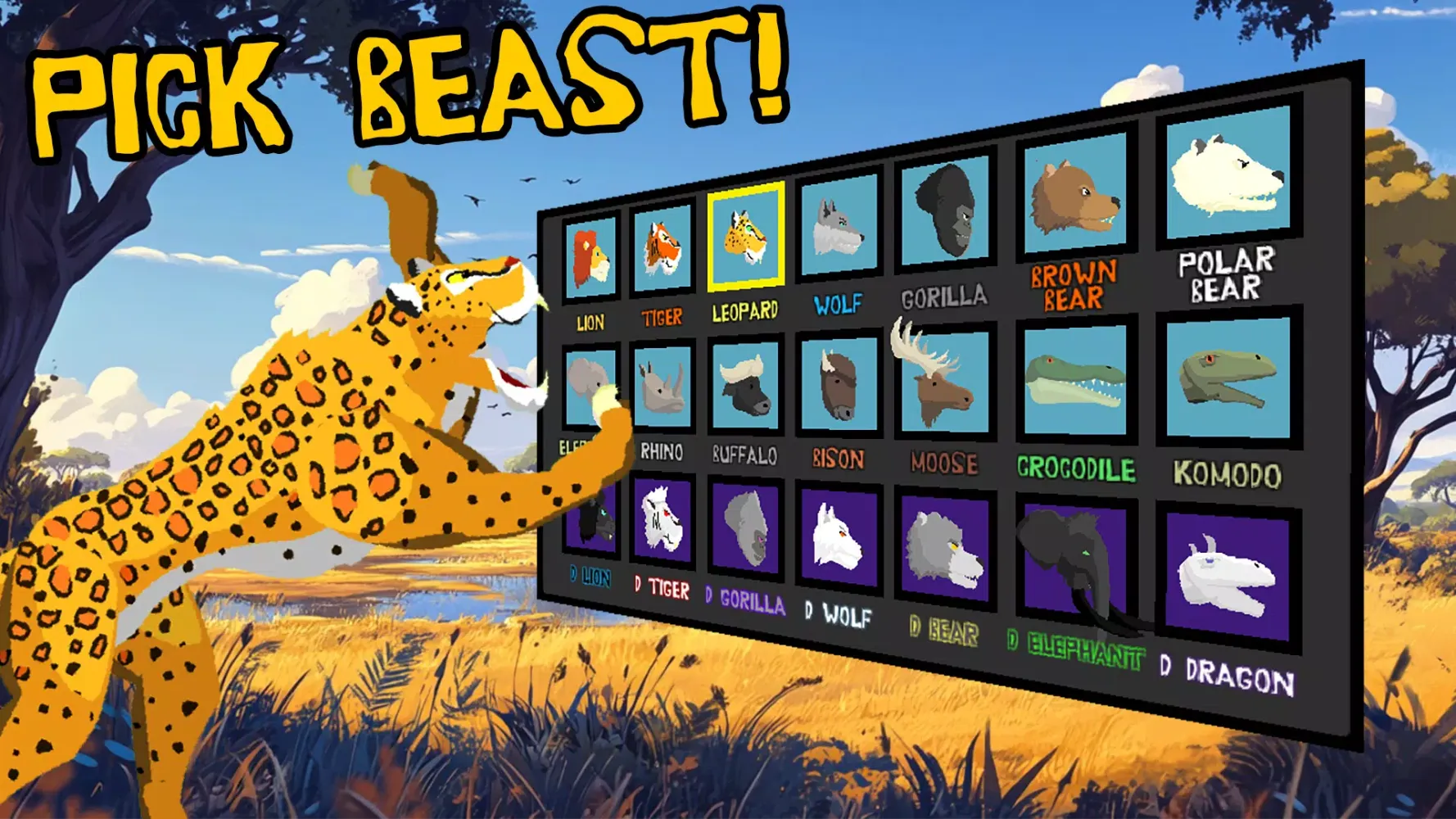 Wild Animals Fight Apex Beasts Screenshots