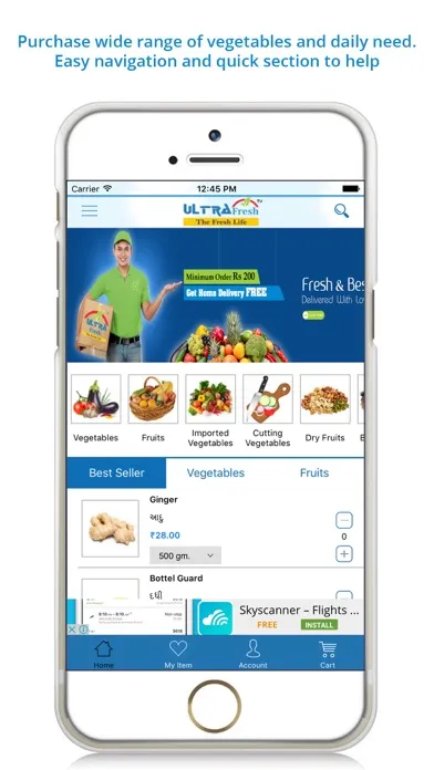 Ultrafresh - Vegetable and much more at Doorstep स्क्रीनशॉट