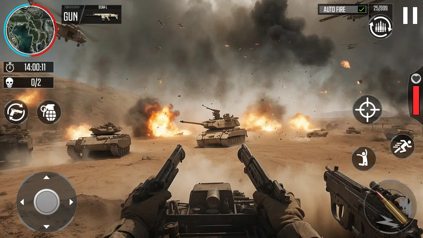 FPS Shooting : Gun War Game 3D Screenshots