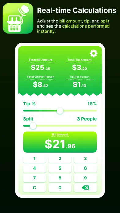 Screenshot di TipTop - Tip Calculator