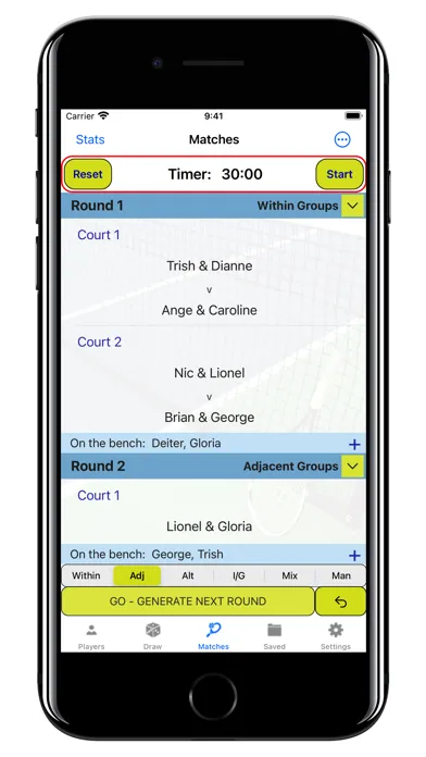 MatchUp Tennis & Pickleball Screenshots