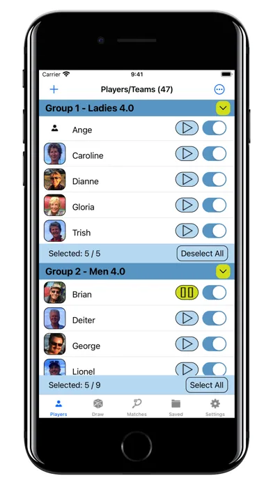 MatchUp Tennis & Pickleball Screenshots