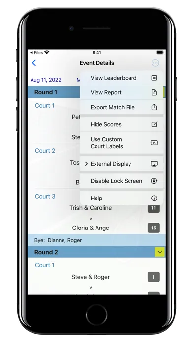 MatchUp Tennis & Pickleball Screenshots