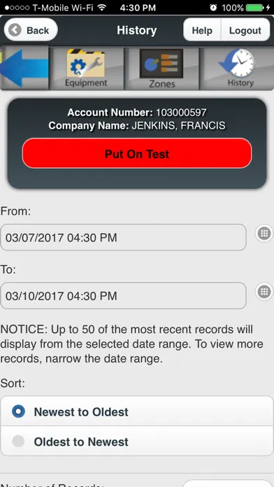 Metrodial Gateway Screenshots