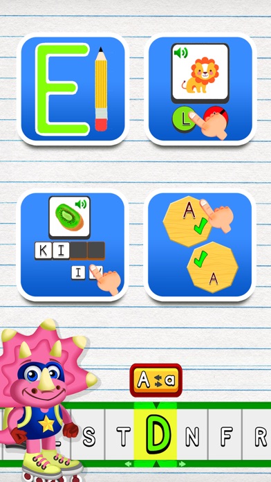 ABC Dinos Premium: Reading应用截图