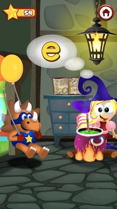 ภาพหน้าจอของ ABC Dinos Premium: Reading