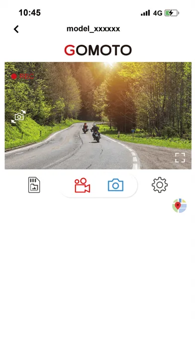 Tangkapan skrin GOMOTO