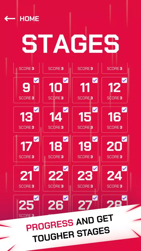 Capturas de tela do Color Bounce & Stack Jump Ball