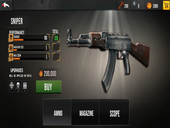 Tangkapan layar ZombieChaos iPad 