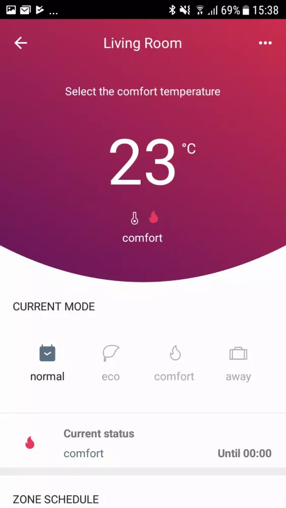 Tangkapan skrin Dimplex Capa