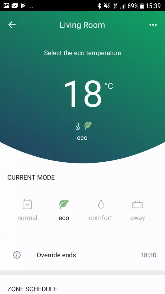 Tangkapan skrin Dimplex Capa