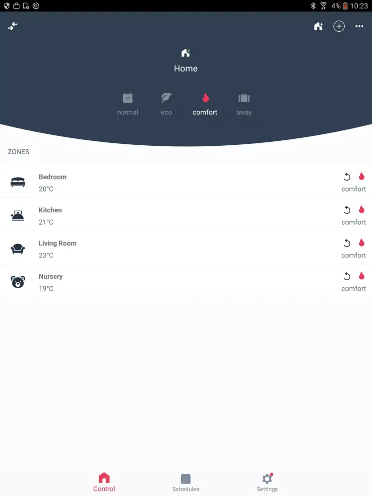 Tangkapan skrin Dimplex Capa