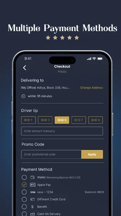 Скриншоты Dinein: Fine Dining Delivery
