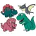 Dinosaurs Drawing Coloring Pages for kids
