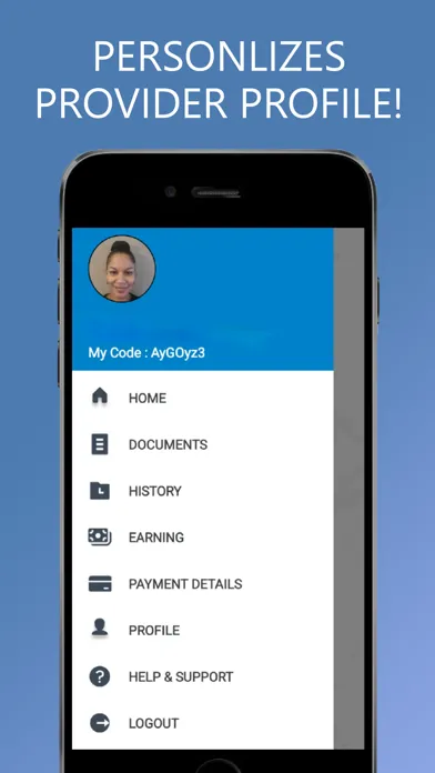 ภาพหน้าจอของ Direct Paramed Provider