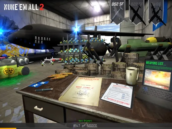 ภาพหน้าจอของ Nuke Em All 2 iPad 