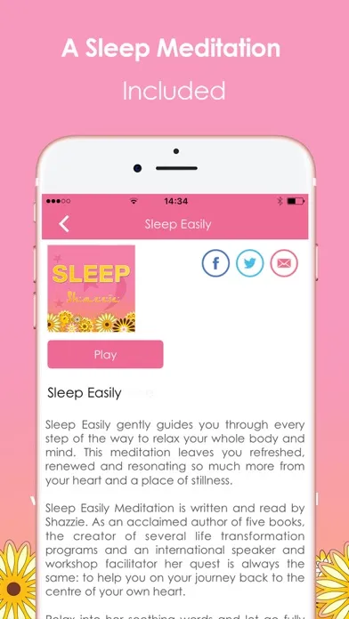 Captures d'écran de Sleep Easily Meditations