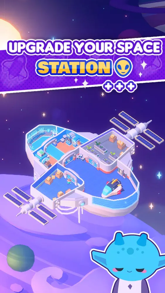 صور Alien Idle: Space Hotel Tycoon