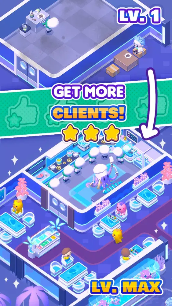 صور Alien Idle: Space Hotel Tycoon
