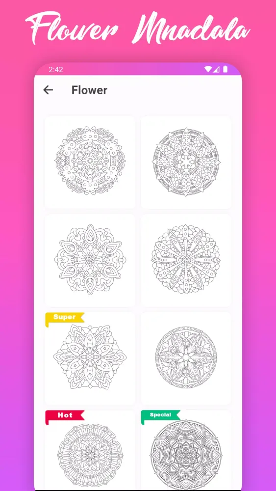 Screenshot di Mandala Coloring