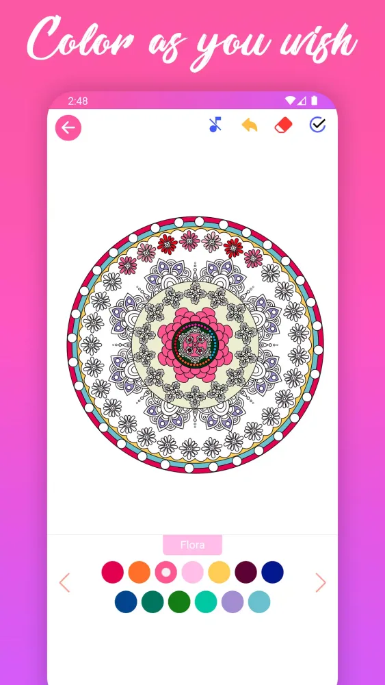 Screenshot di Mandala Coloring