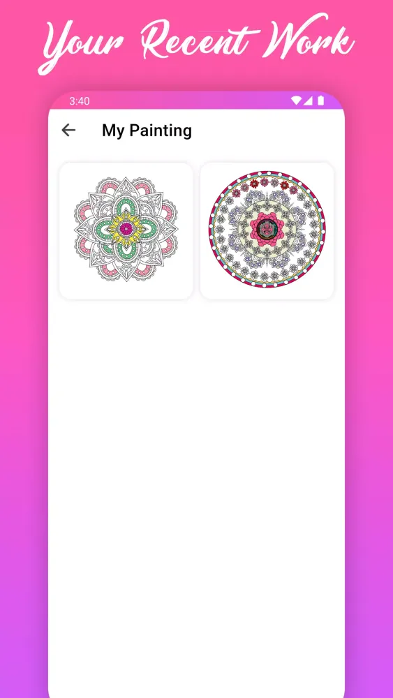 Screenshot di Mandala Coloring