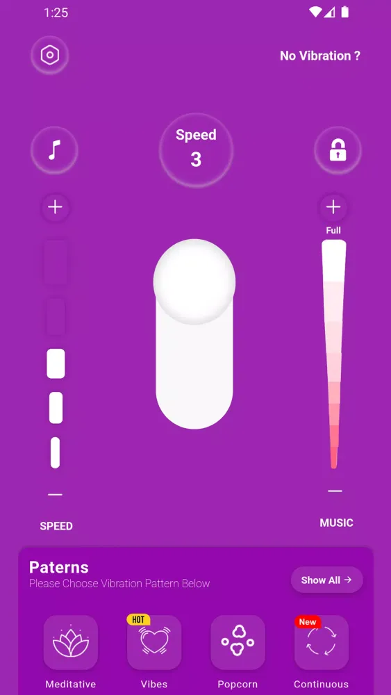 Ảnh chụp màn hình của Vibrator