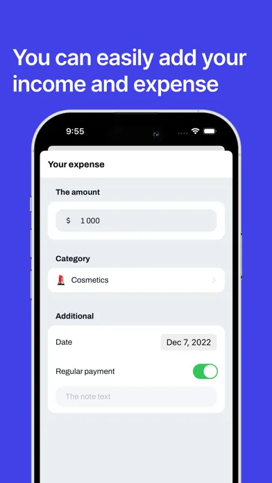 Expense - budget manager应用截图