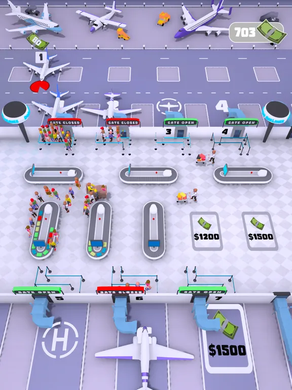 Captures d'écran de Airport Management iPad 