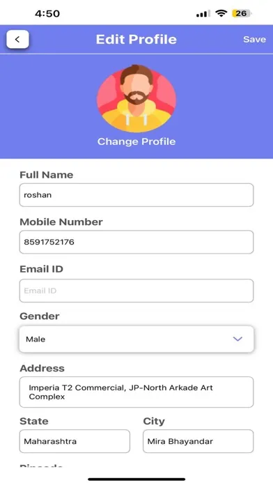 Zrzuty ekranu Doctors App For Patients