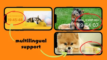 Dog Clock app.digital cute應用截圖
