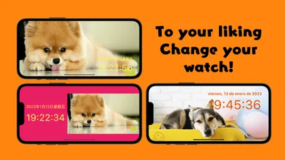 Dog Clock app.digital cute應用截圖
