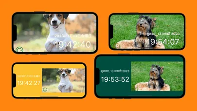 Dog Clock app.digital cute應用截圖