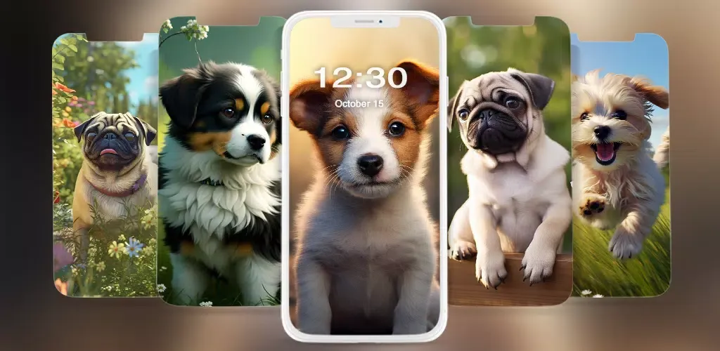 Dog Wallpapers & Cute Puppy Screenshots