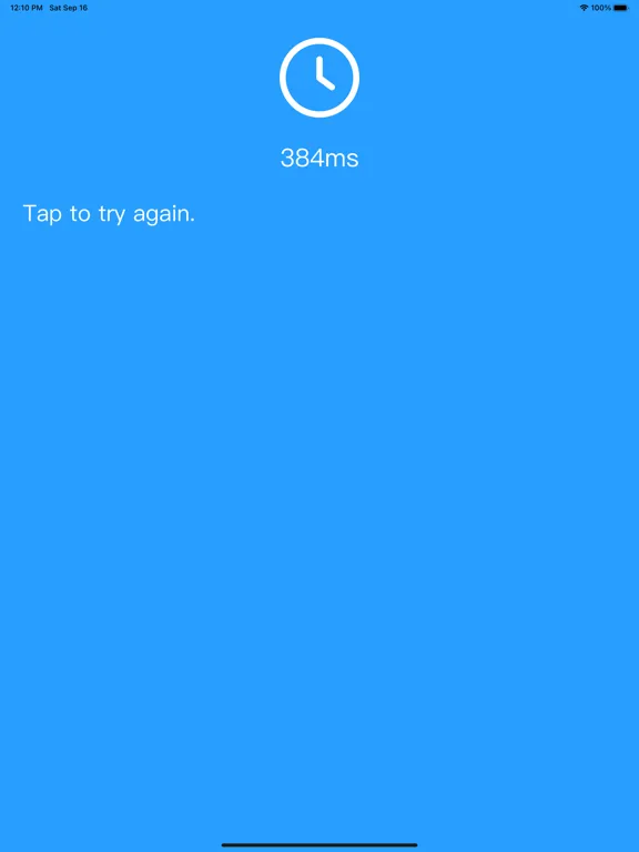 Capturas de tela do Reaction Time Test - How fast? iPad 