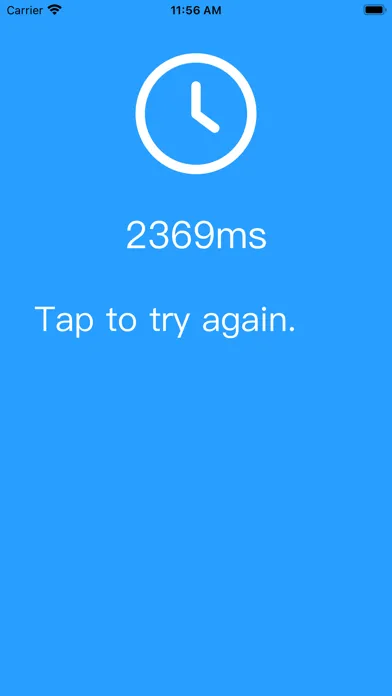 Capturas de tela do Reaction Time Test - How fast?