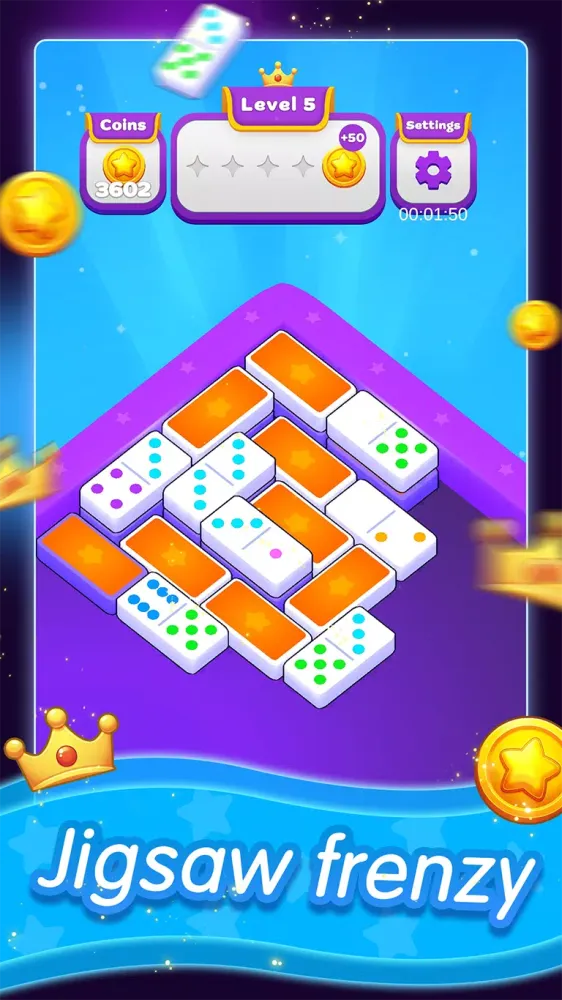 Captures d'écran de Tile Jam: Domino Escape