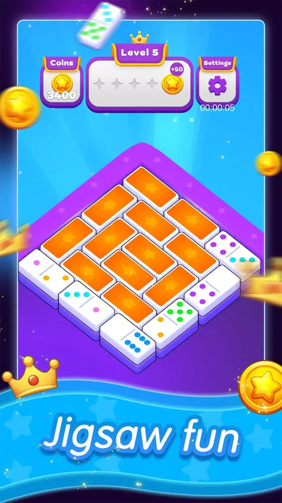 Captures d'écran de Tile Jam: Domino Escape