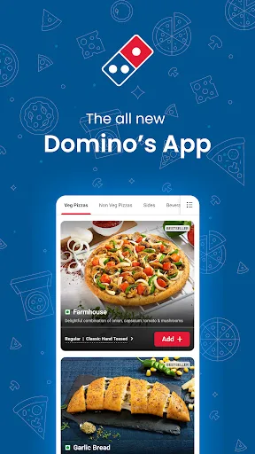 Capturas de pantalla de Domino's Pizza - Food Delivery